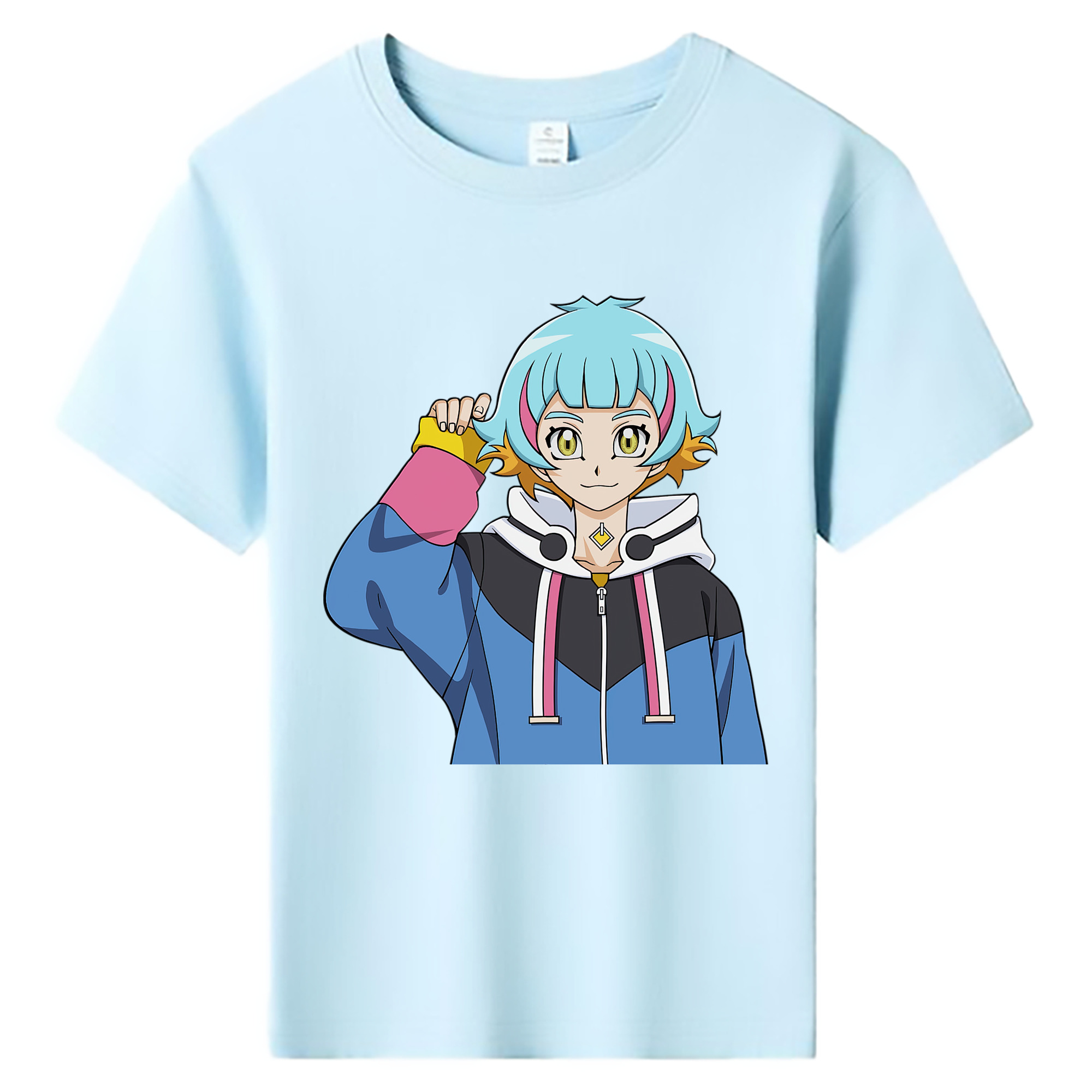 （画像用） 遊☆戯☆王 Yu-Gi-Oh! 綿100％キッズTシャツ（フロントプリント）